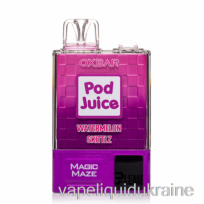 Vape Liquid Ukraine OXBAR Magic Maze Pro 10000 Disposable Watermelon Skittlz - Pod Juice